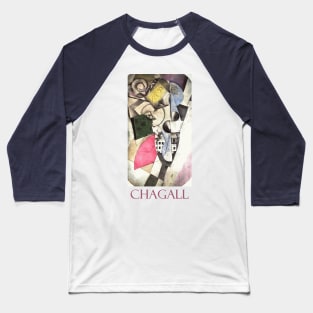 Cubist Landscape (1918) by Marc Chagall Baseball T-Shirt